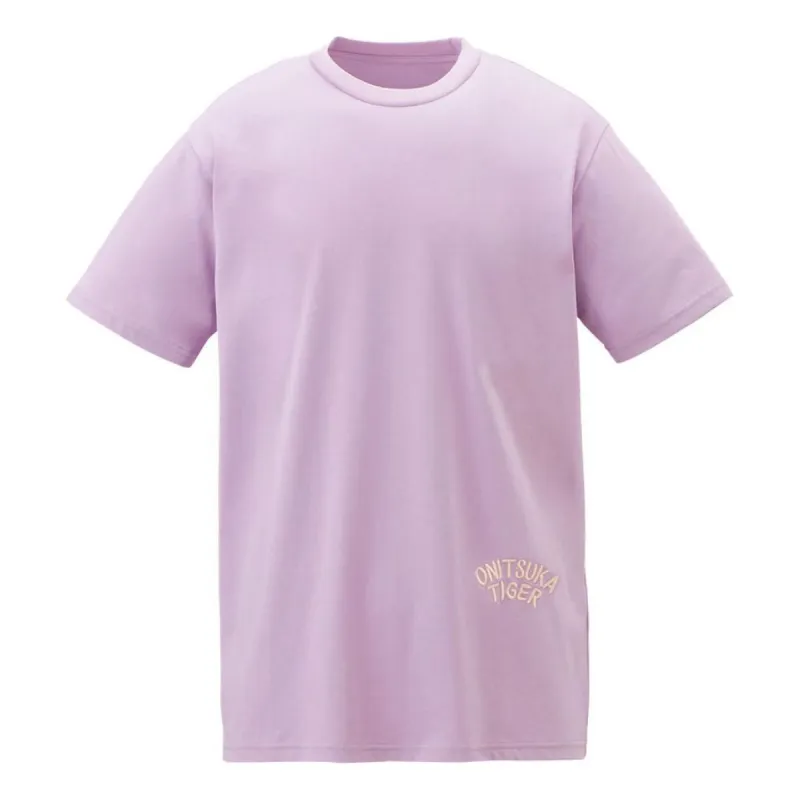 Onitsuka Tiger 3D Graphic Tee 'Purple' 2183B150-400 made by Onitsuka Tiger