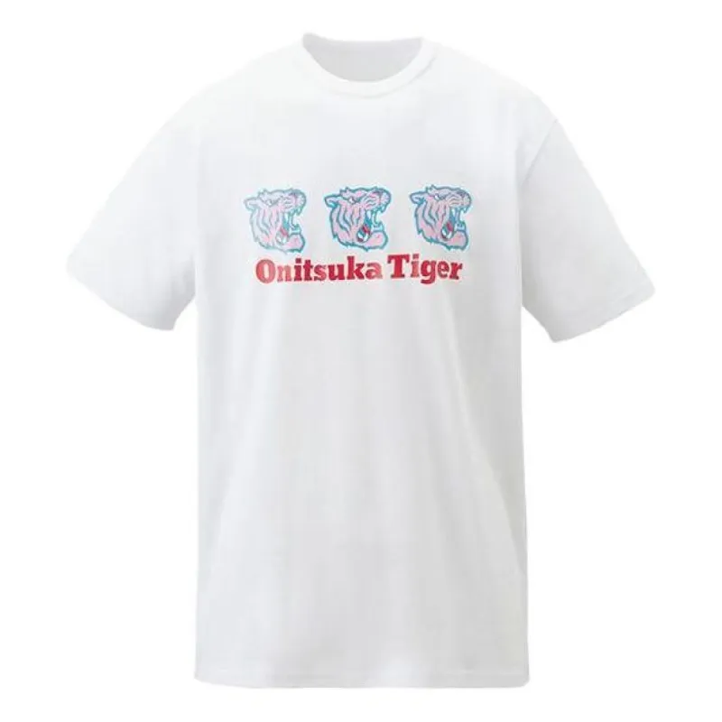 Onitsuka Tiger Graphic Tee 'White' 2183B154-100 sold by KicksCrew