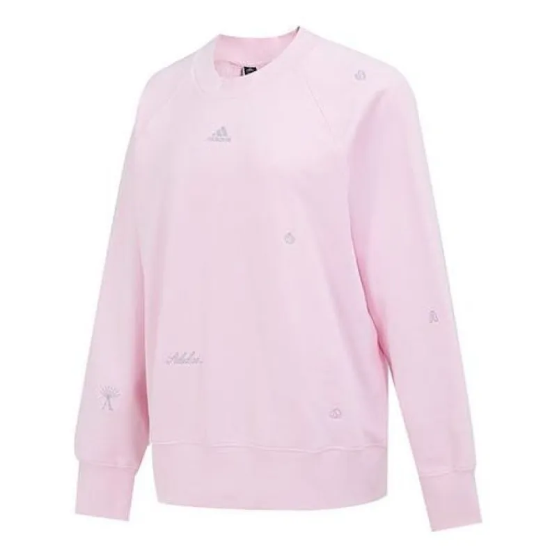 (WMNS) Adidas BLUV Q1 Sweaters 'Pink' IC0812 sold by KicksCrew