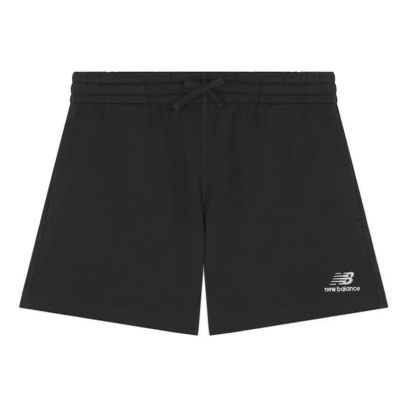 New Balance Unissentials French Terry Shorts 'Black' US21500-BK sold by KicksCrew