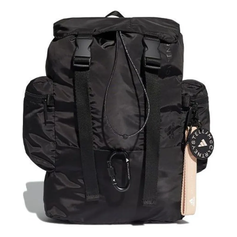 (WMNS) adidas by Stella McCartney Backpack 'Black App Signal Orange' FS6639 sold by KicksCrew