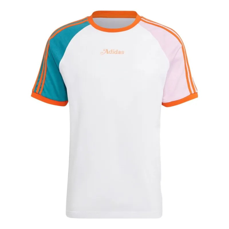 adidas originals Enjoy Summer Raglan T-shirt 'White' IT8190 sold by KicksCrew