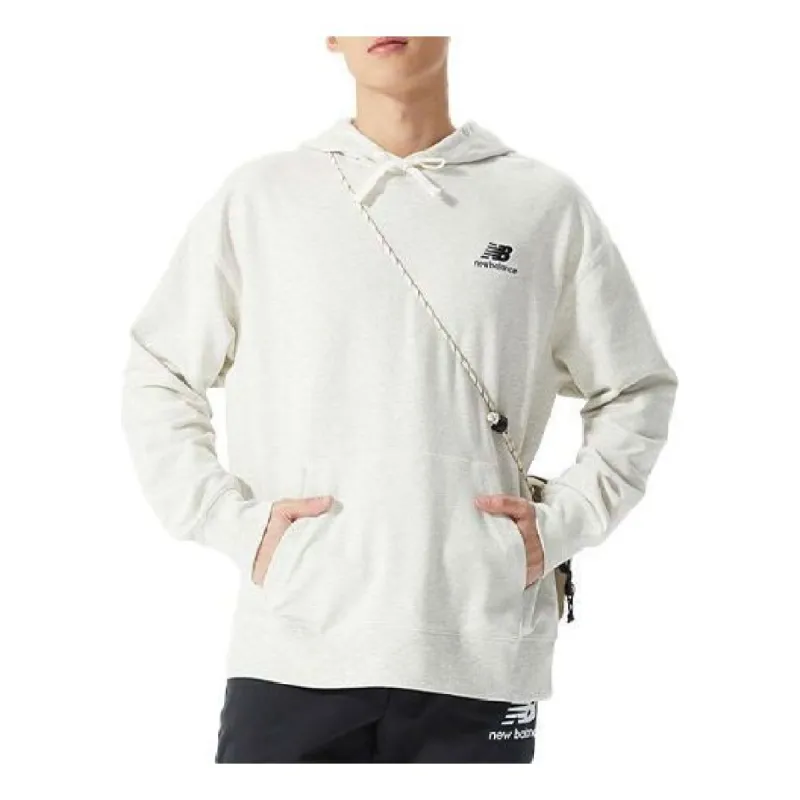 New Balance Essentials Unissentials Sweat Pullover Hoodie 'Sea Salt Heather' UT21500-SAH sold by KicksCrew