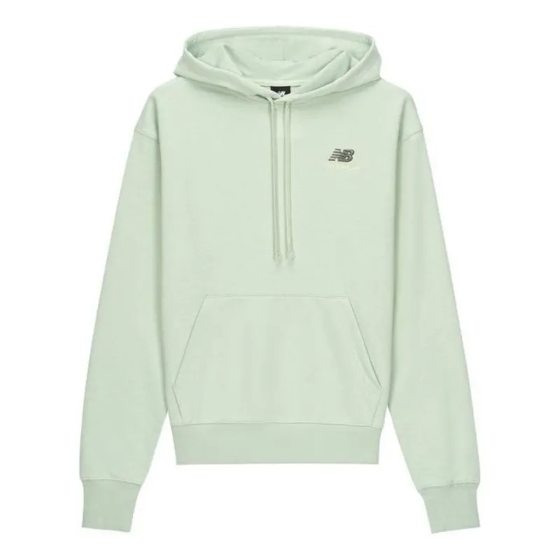New Balance Essentials Unissentials Sweat Pullover Hoodie 'Silver Moss' UT21500-SRV sold by KicksCrew