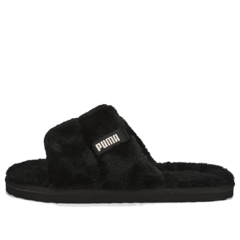(WMNS) PUMA Fluff Solo 'Black' 387521-01 made by Puma
