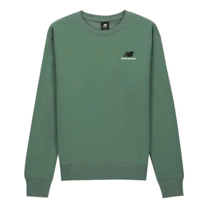 New Balance Unissentials French Terry Crewneck Sweatshirt 'Dark Juniper' UT21501-DKJ sold by KicksCrew