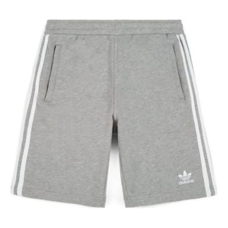 adidas originals 3-Stripes Sweat Shorts 'Grey' DH5803 sold by KicksCrew