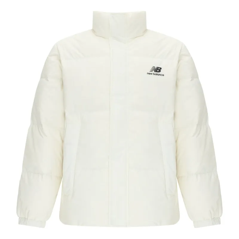 New Balance Logo Sports Down Jackets 'White' AMJ24359-CIC sold by KicksCrew