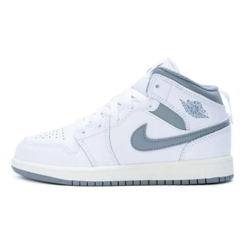 (PS) Air Jordan 1 Mid 'Neutral Grey' 640734-135 sold by KicksCrew