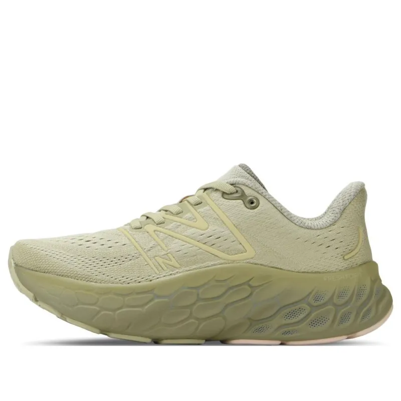 (WMNS) New Balance Fresh Foam X More v4 Sneakers 'Olive Green' WMOREM4 sold by KicksCrew