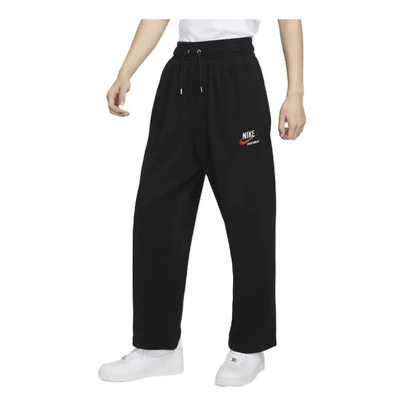 Nike Sportswear Trends Fleece Pants 'Black' DX8186-010 sold by KicksCrew