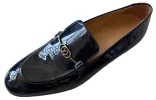 LOUIS VUITTON Logo Horsebit Loafers 'Black' 1A5DM3 sold by KicksCrew