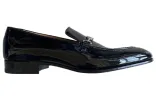 LOUIS VUITTON Logo Horsebit Loafers 'Black' 1A5DM3 sold by KicksCrew