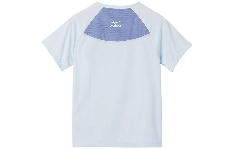 (GS) Mizuno Casual T-shirt 'Blue' T1239 sold by KicksCrew product image thumbnail 2