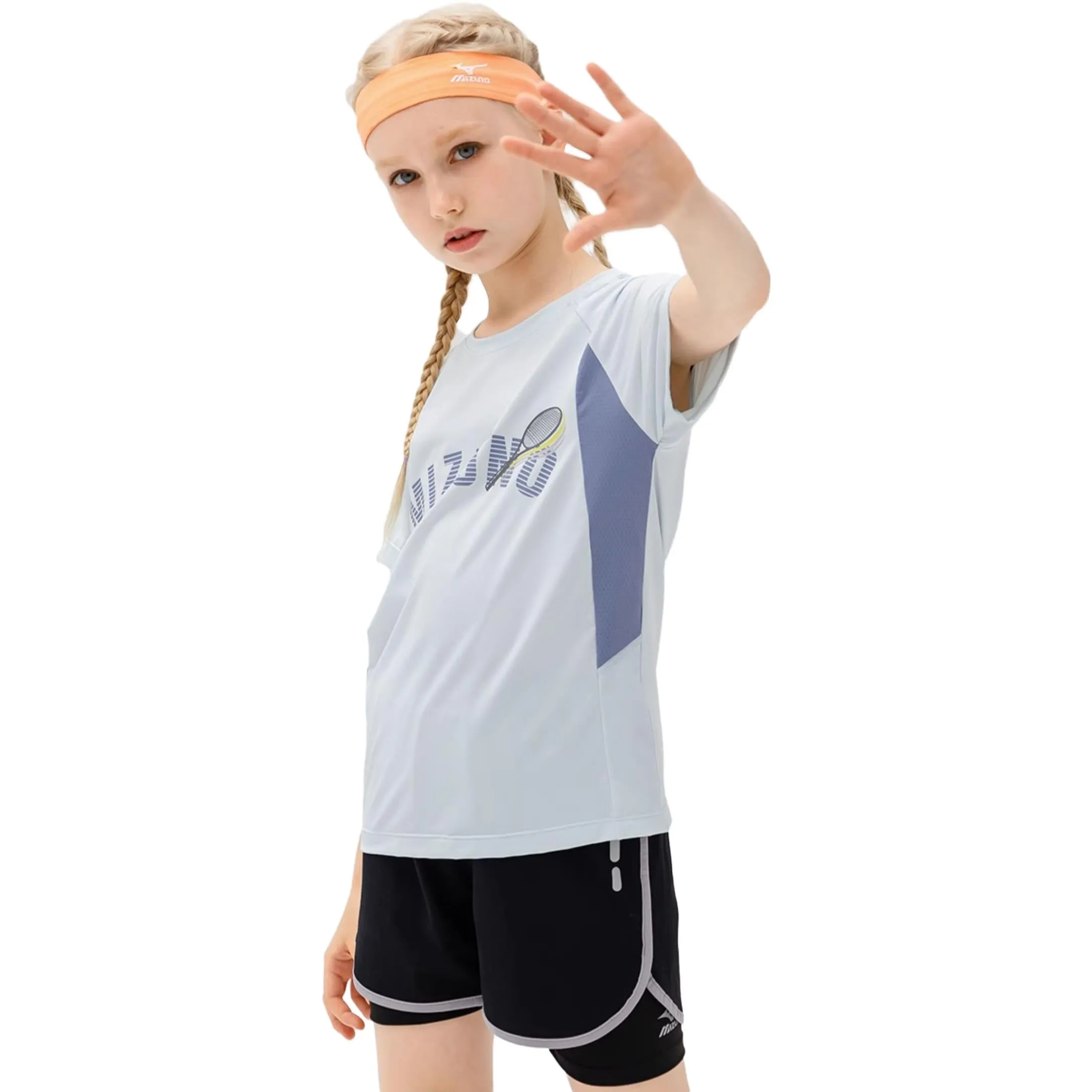 (GS) Mizuno Casual T-shirt 'Blue' T1239 sold by KicksCrew product image thumbnail 5