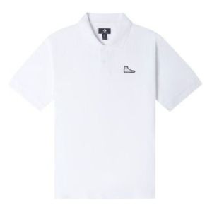 Converse Shoe Patch Polo Shirt 'White' 10024739-A01 sold by KicksCrew