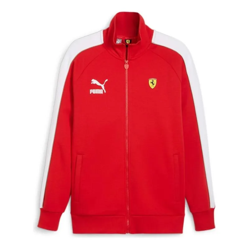 PUMA Scuderia Ferrari Race Iconic T7 Motorsport Jacket 'Rosso Corsa' 625198-02 sold by KicksCrew