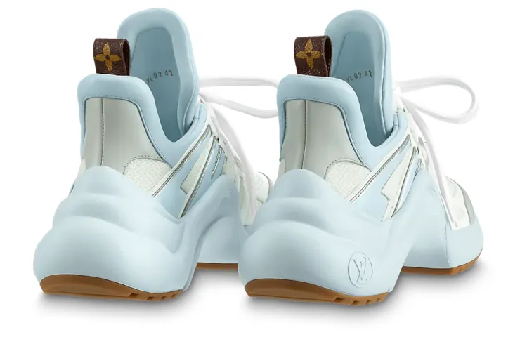 (WMNS) LOUIS VUITTON Archlight 1.0 Sneakers 'Blue' 1AB14Z sold by KicksCrew product image thumbnail 4