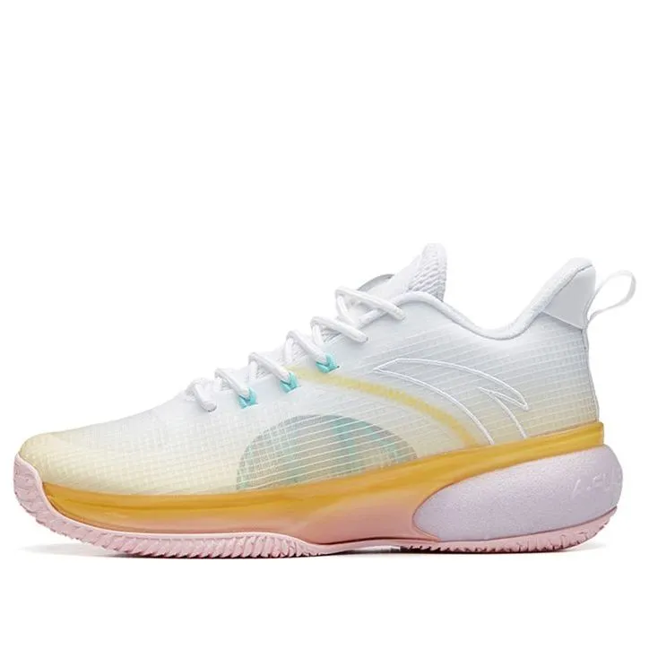 ANTA Basketball Series Sneakers 'White Yellow Green' 112221621-1 sold by KicksCrew