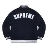 Supreme x New Era x MLB Varsity Jacket 'Black Multi-Color' SUP-SS20-573 sold by KicksCrew