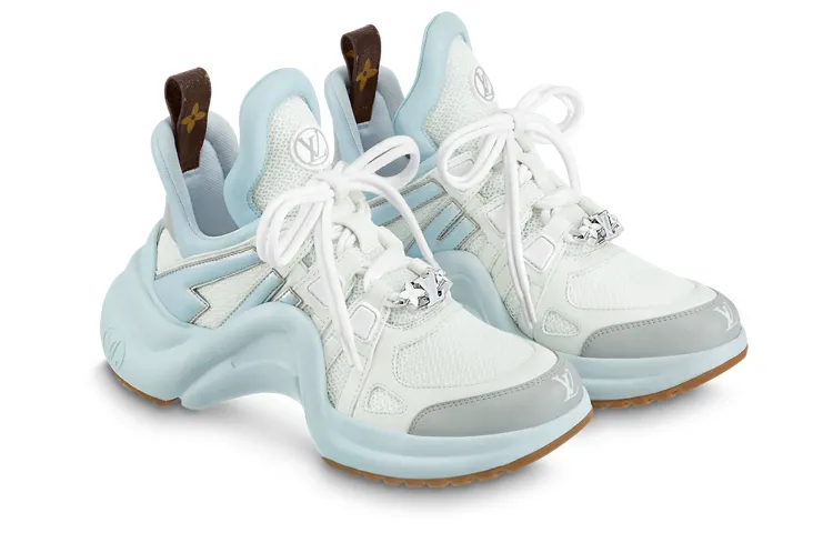 (WMNS) LOUIS VUITTON Archlight 1.0 Sneakers 'Blue' 1AB14Z sold by KicksCrew product image thumbnail 2
