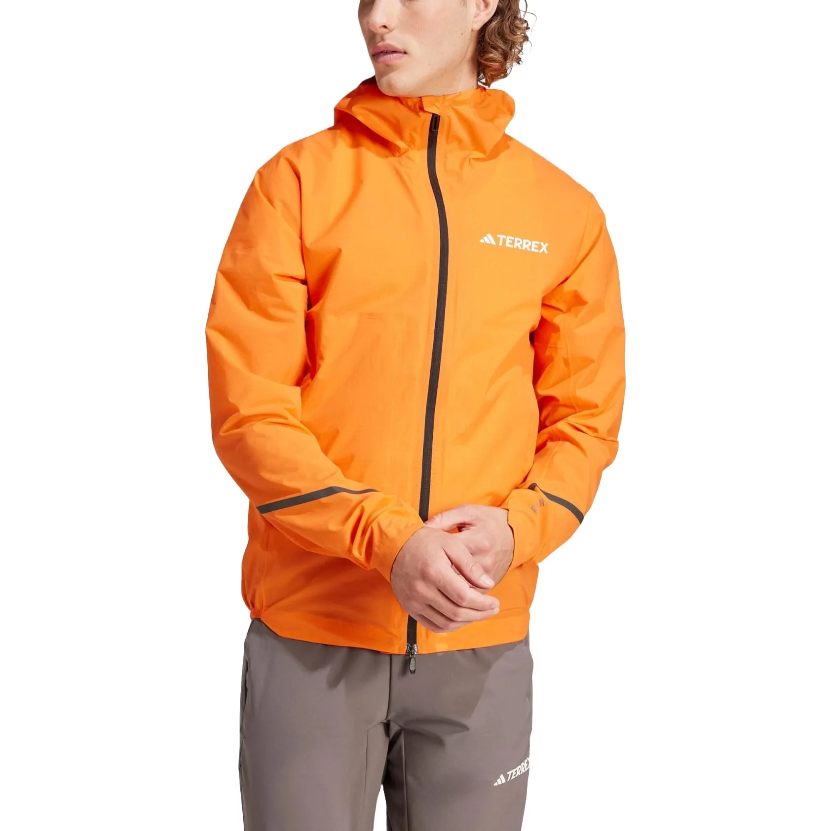 adidas Terrex Xperior 2.5L Light Rain.Rdy Jacket 'Orange' IP1420 sold by KicksCrew product image thumbnail 2