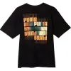 PUMA Graphics Photoprint T-shirt 'Black' 631672-01 sold by KicksCrew