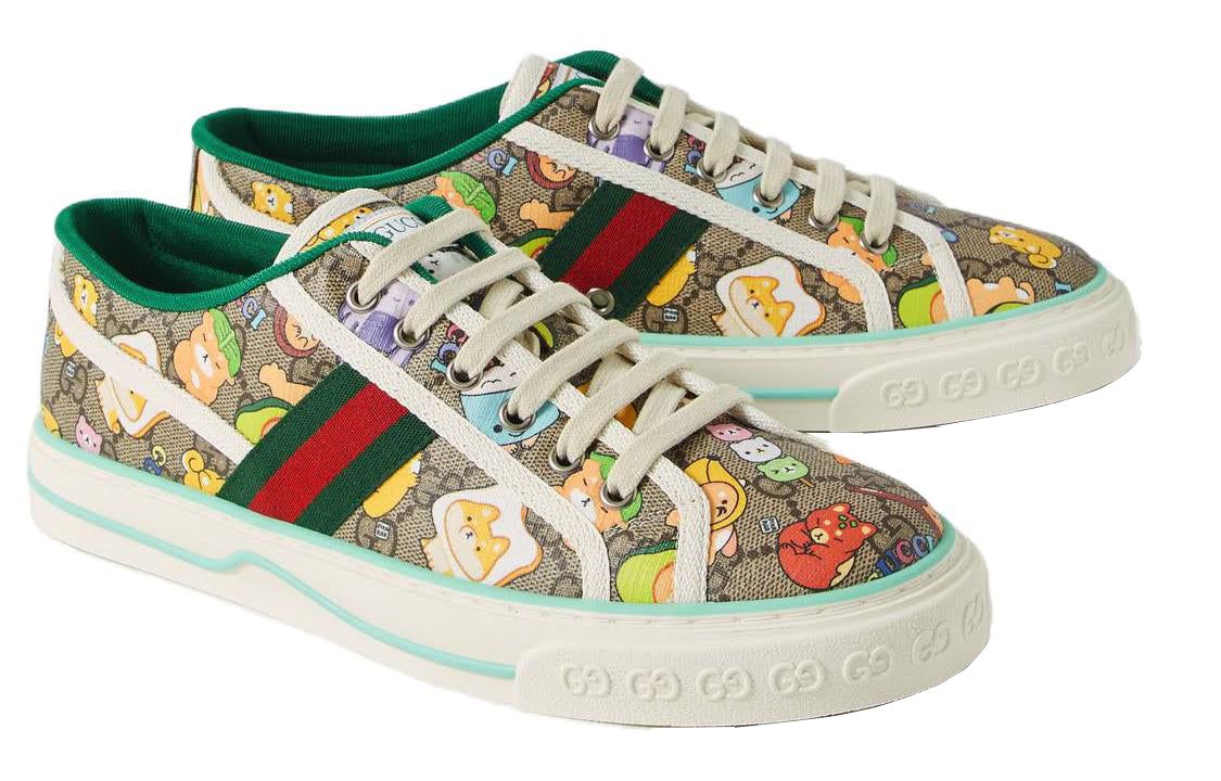 (WMNS) GUCCI x Pikarar Tennis 1977 Shoes 'Animal Print' 737503-FABOQ-8941 sold by KicksCrew product image thumbnail 3