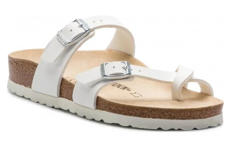 Birkenstock Mayari Birko-Flor Sandals 'White' 0071053 sold by KicksCrew product image thumbnail 2