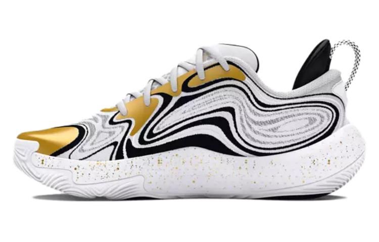 Under Armour Spawn 6 'White Metallic Gold' 3027263-100 sold by KicksCrew product image thumbnail 2