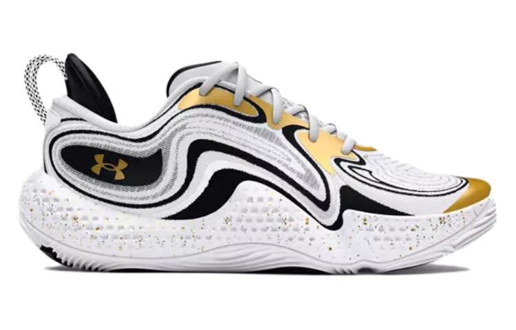 Under Armour Spawn 6 'White Metallic Gold' 3027263-100 sold by KicksCrew product image thumbnail 3