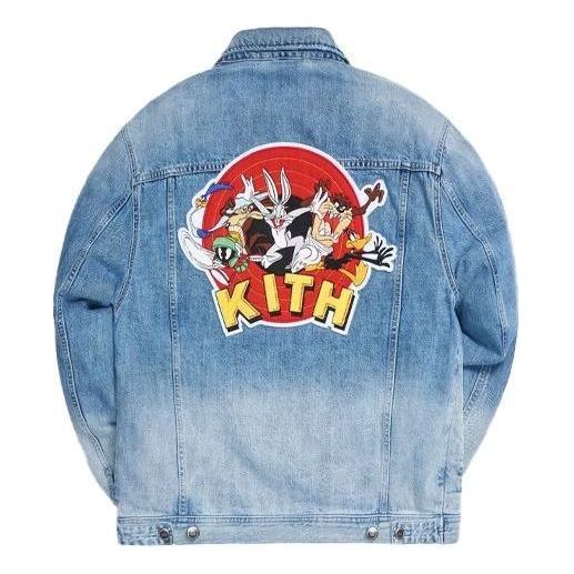 KITH x Looney Tunes Denim Jacket 'Blue' KH1267-109 sold by KicksCrew