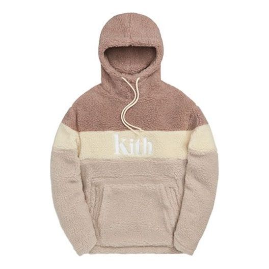 KITH Sherpa Double Pocket Hoodie 'Molecule' KHM030033-204 sold by KicksCrew