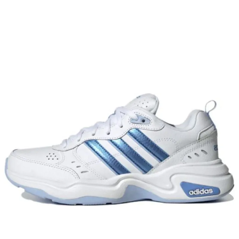 (WMNS) Adidas Strutter Shoes 'Cloud White Blue Dawn' HQ1824 sold by KicksCrew