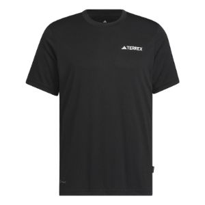 adidas Terrex Logo Tech Short Sleeve T-shirt 'Black' IC4414 sold by KicksCrew