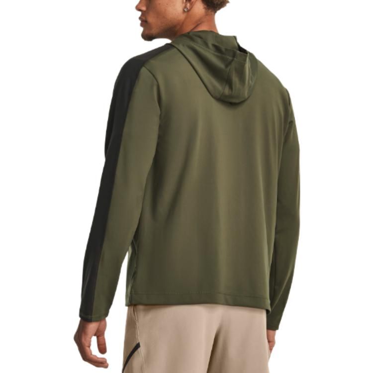 Under Armour Meridian Full-Zip Jacket 'Olive Green' 1379674-390 sold by KicksCrew product image thumbnail 4