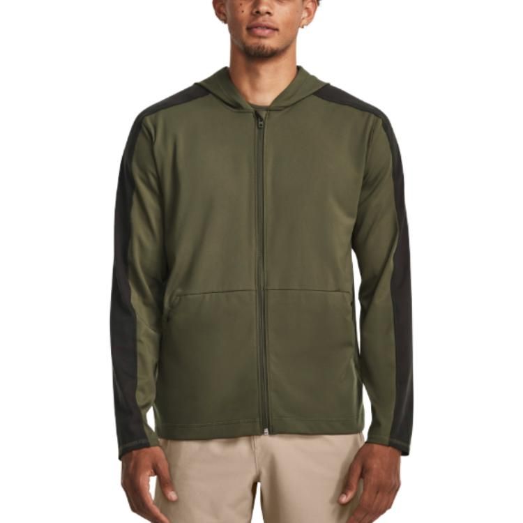 Under Armour Meridian Full-Zip Jacket 'Olive Green' 1379674-390 sold by KicksCrew product image thumbnail 3