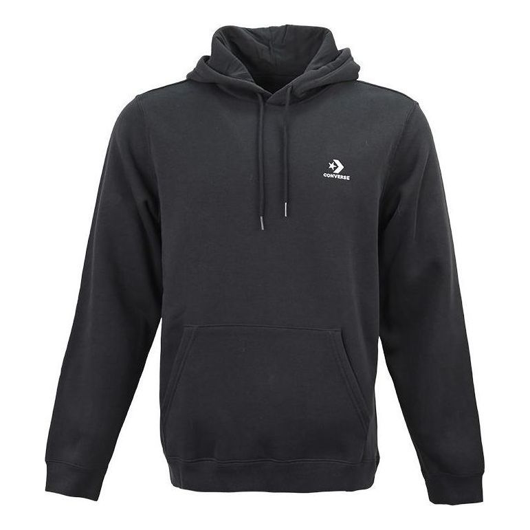 Converse Go-To Embroidered Star Chevron Standard Fit Hoodie 'Black' 10024509-A02 sold by KicksCrew