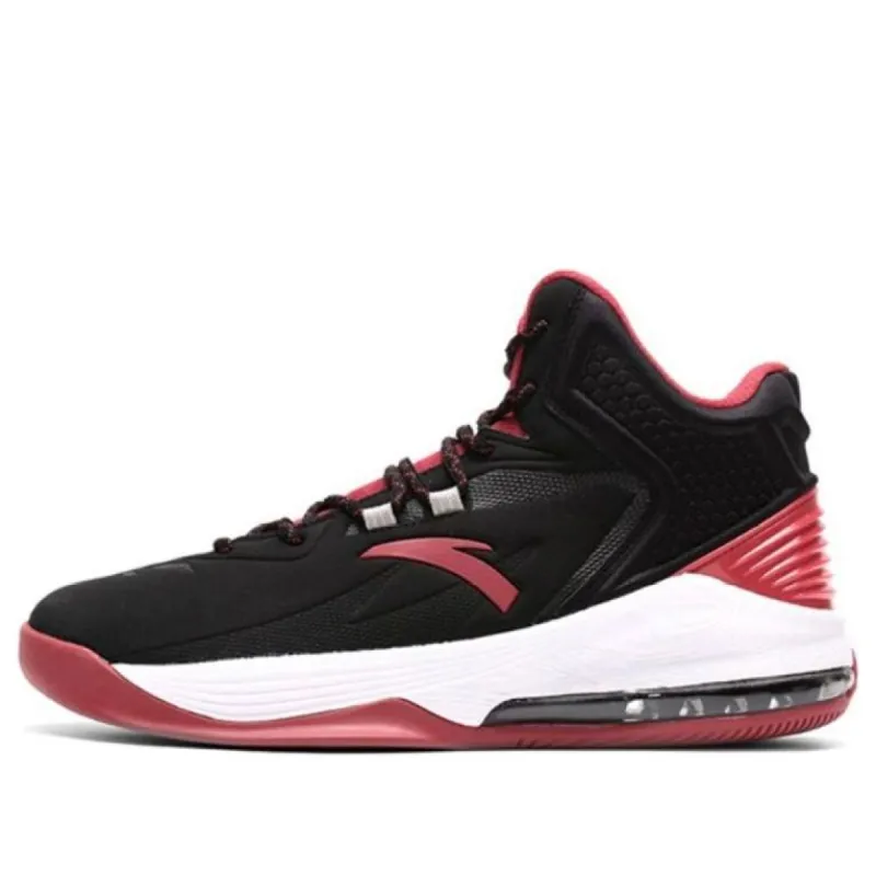 ANTA Basketball Series Sneakers High 'Black Red White' 91631101-3 sold by KicksCrew