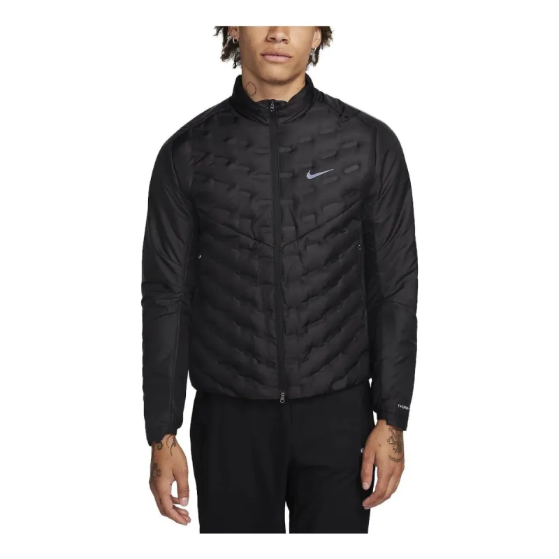 Nike Therma-FIT ADV AeroLoft Repel Down Running Jacket 'Black' FB7556-010 sold by KicksCrew