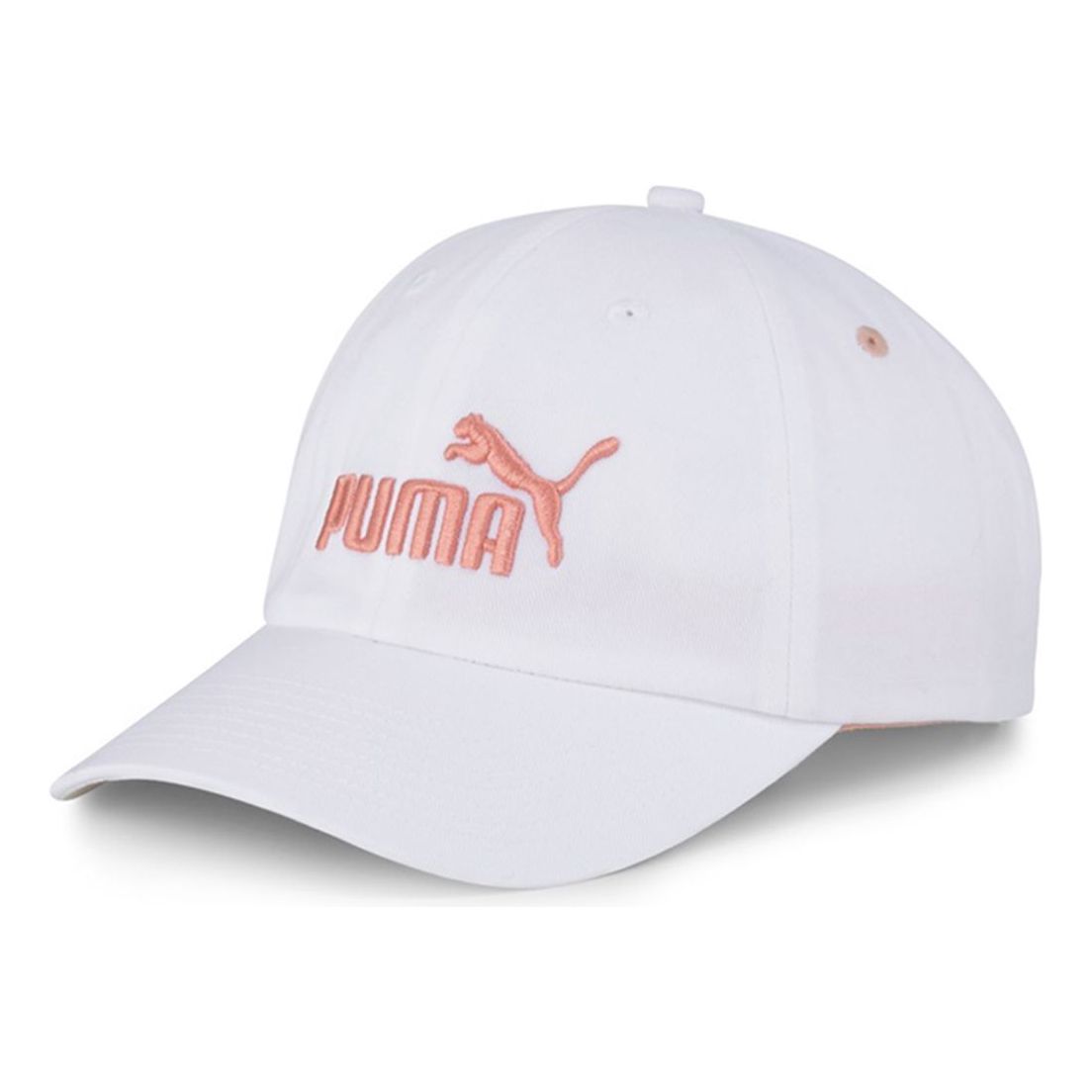 Puma Essential Baseball Cap 'White Pink' 022416-40 sold by KicksCrew
