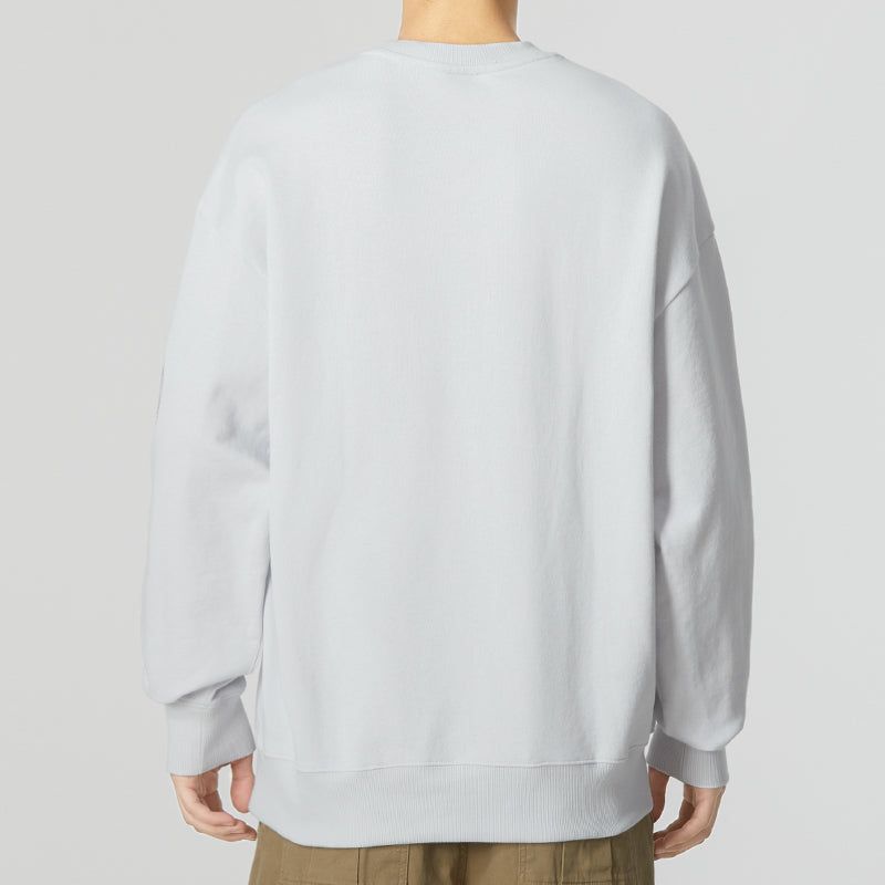 PUMA Team Badge Crew Sweater 'Grey' 677379-72 sold by KicksCrew product image thumbnail 5
