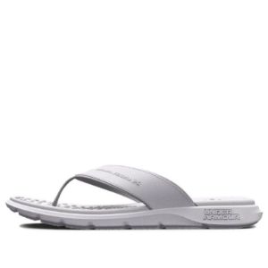 (WMNS) Under Armour Ignite Pro Marbella Sandal 'White Halo Grey' 3026030-100 sold by KicksCrew