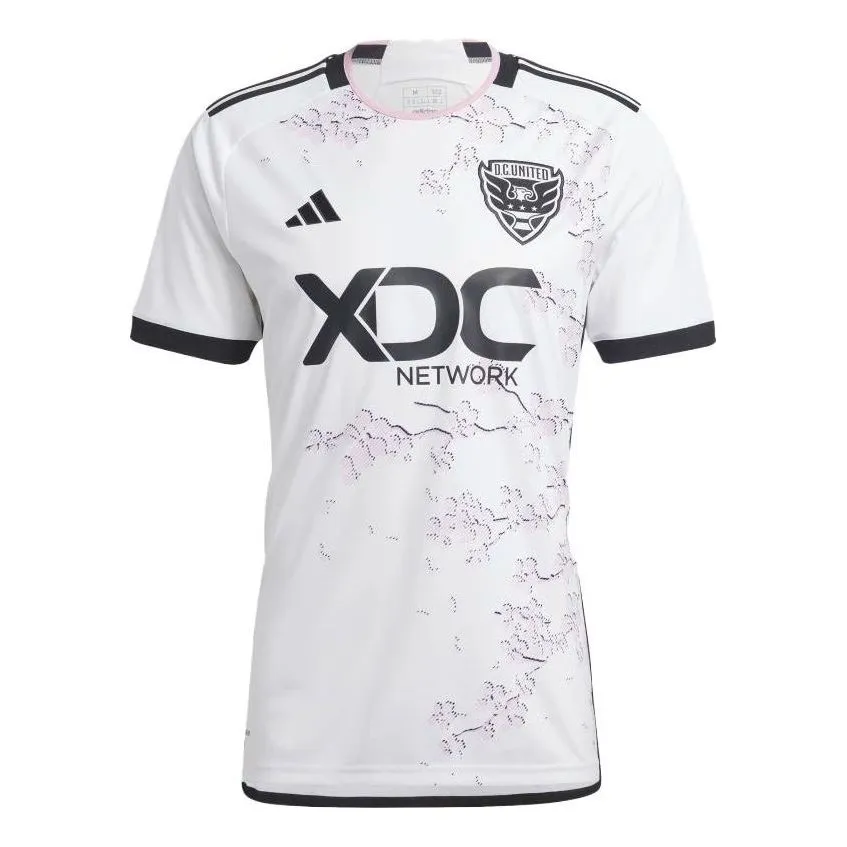 adidas D.C. United 2023-24 Away Stadium Jersey 'White Black' HI1886 sold by KicksCrew