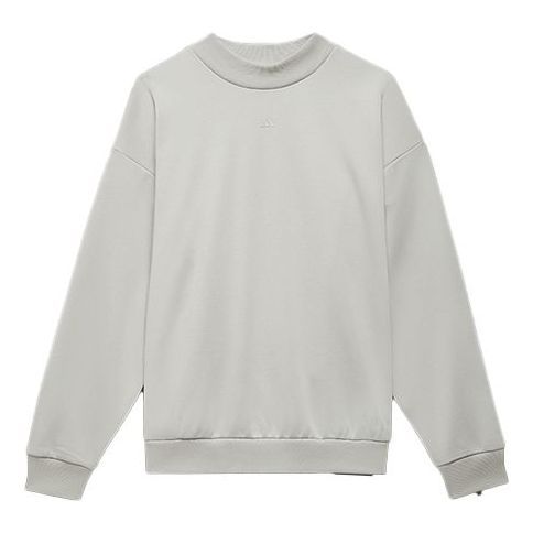 adidas Basketball Crew Sweatshirt 'Grey' IA3435 sold by KicksCrew