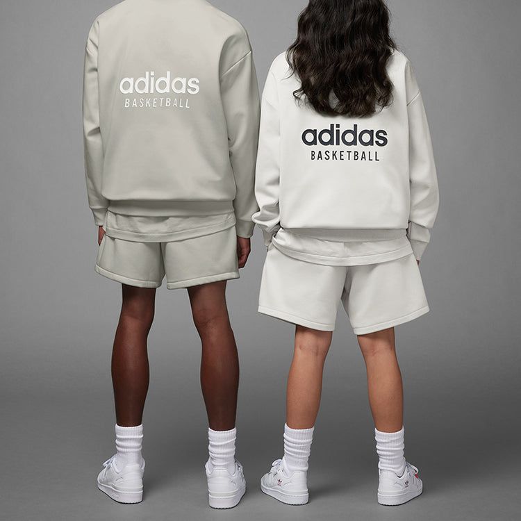 adidas Basketball Crew Sweatshirt 'Grey' IA3435 sold by KicksCrew product image thumbnail 4