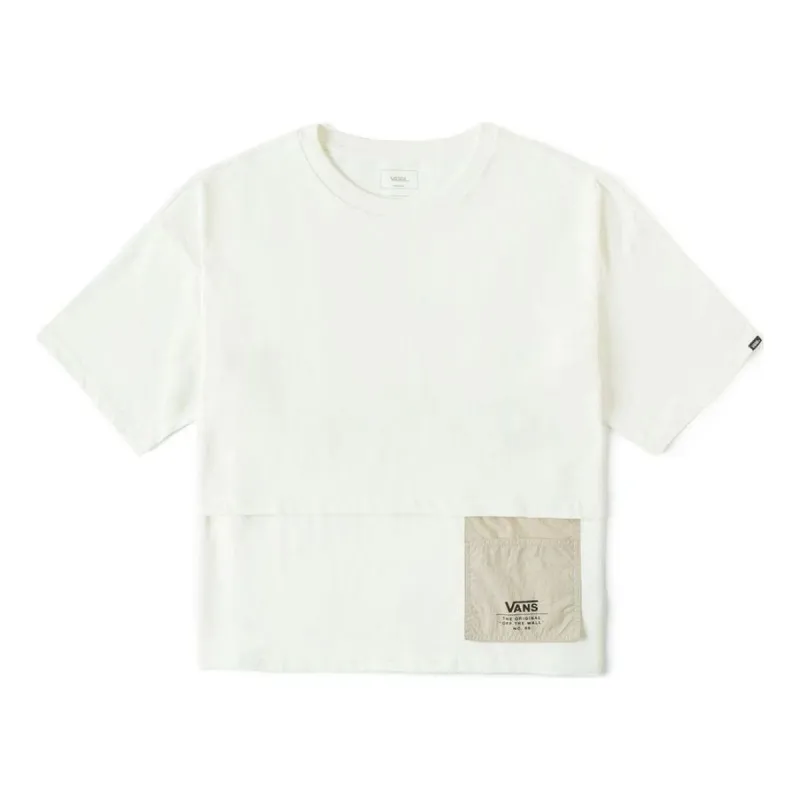 Vans Skate T-Shirt 'Beige' VN000GRTFS8 sold by KicksCrew