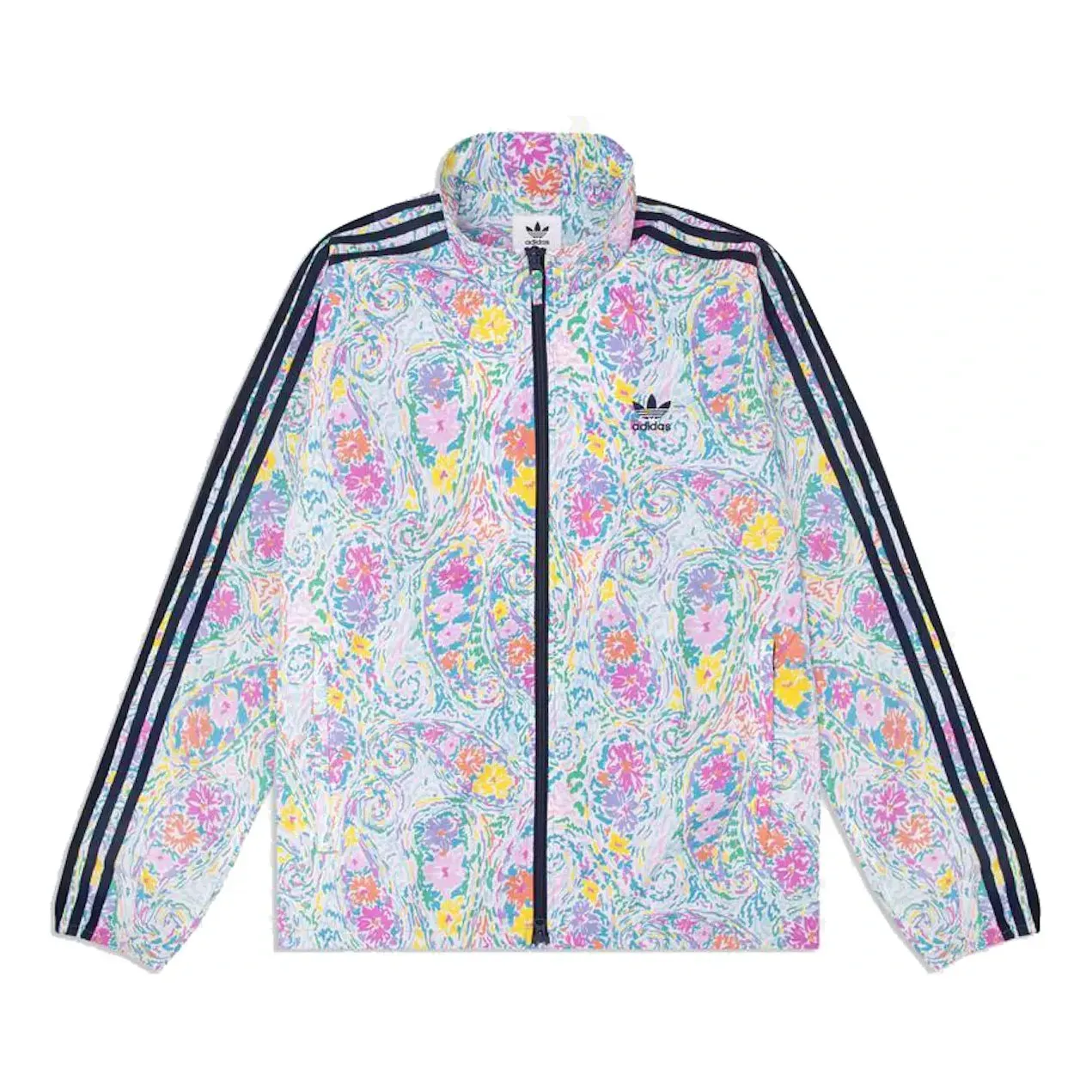 NOAH x adidas Floral Paisley Windbreaker Jacket 'Multi' J18SS21 sold by KicksCrew