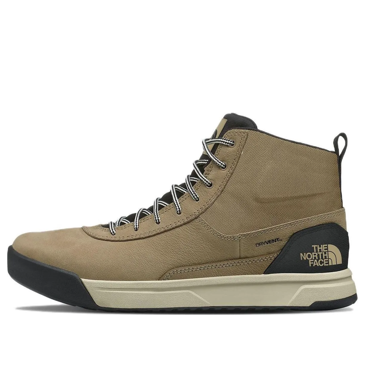 THE NORTH FACE Larimer Mid Waterproof Boots 'Kelp Tan Tnf Black' NF0A52RM sold by KicksCrew