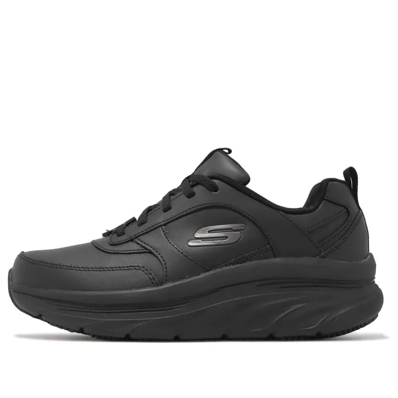 (WMNS) Skechers D Lux Walker SR 'Black' 108018-BLK sold by KicksCrew